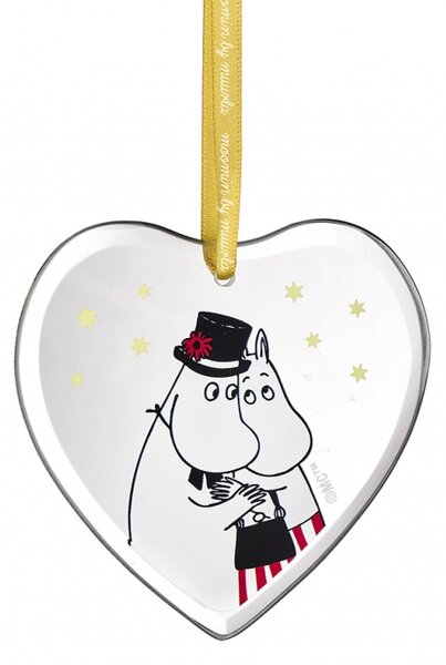 Muurla Vánoční dekorace Moominmamma & Moominpappa