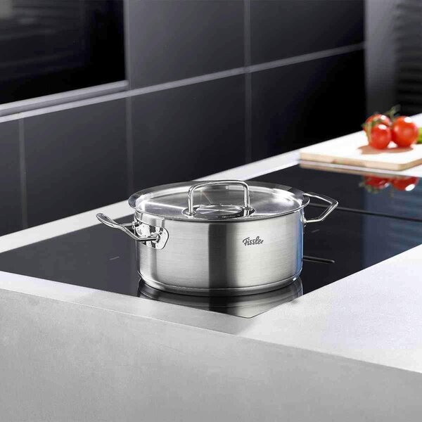 KASTROL, nerezová ocel, 24 cm Fissler