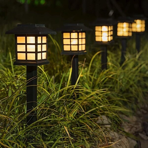 Solární zapichovací LED lampa
