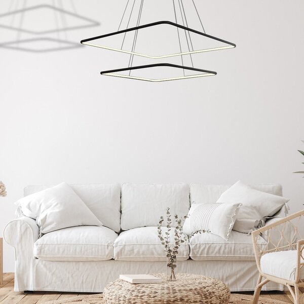 Závěsné LED svítidlo Nix, 2x LED 50w, 3000k, b
