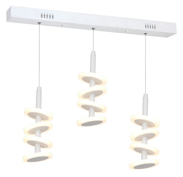 Závěsné LED svítidlo Pablo, 3x LED 48w, 4000k, w