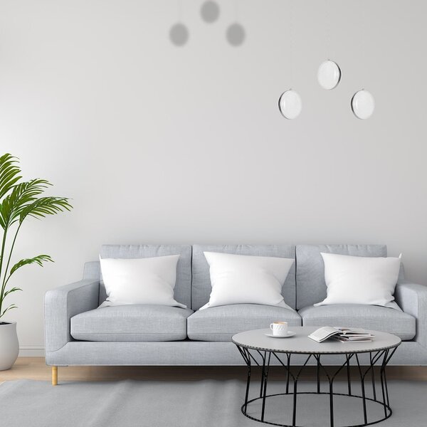 Závěsné LED svítidlo Lira, 3x LED 27w, 4000k, ch