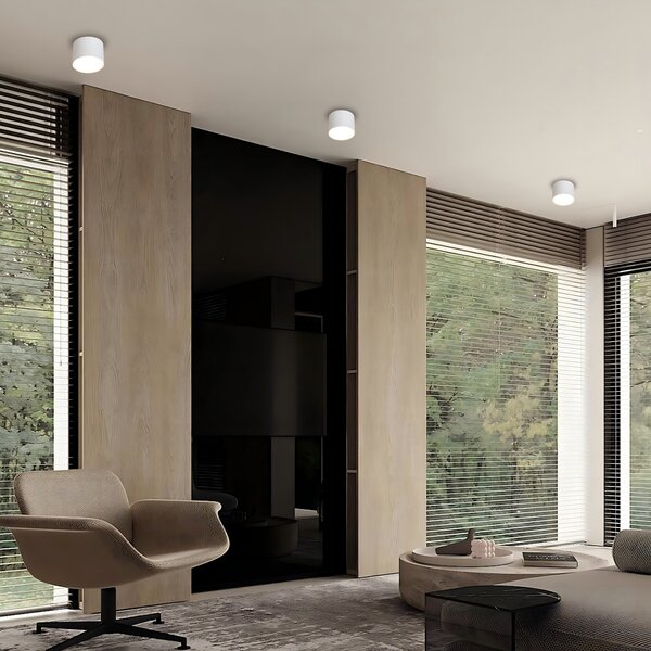 Light Prestige Kendal stropní světlo 1x7 W bílá LP63311SMGX53WH