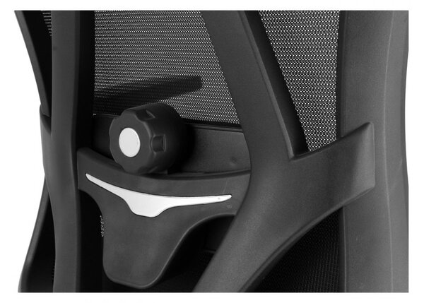 Kancelářská ergonomická židle Neoseat BOROSI — černá, nosnost 150 kg