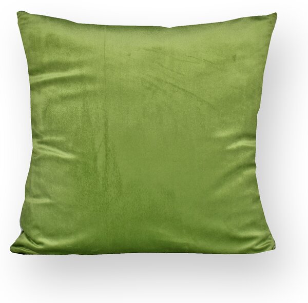 GADEO dekorační povlak na polštář VELVET zelená Rozměr: 50x50 cm