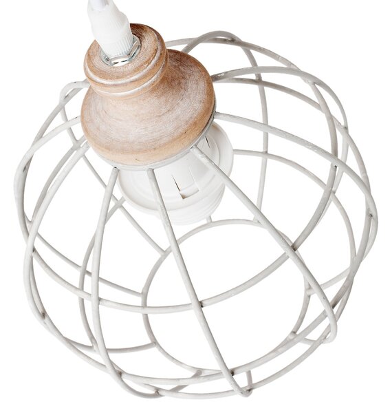 Stropní svítidlo koule s patinou - Ø 18*22 cm E27/60W - Clayre & Eef