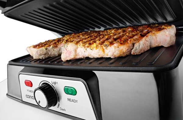 Concept ge2005 - Kontaktní gril 1500W/230V nerez/černá