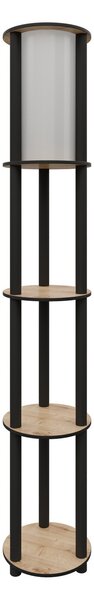 Opviq Stojací lampa KS-11107 ořech