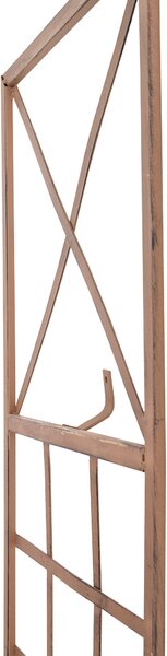 Mřížka na popínavé rostliny Trigo - 198 x 40 cm - Hnědá antik