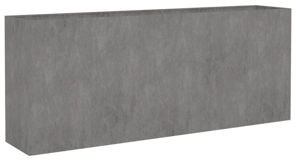 Zahradní vyvýšený záhon 200 x 40 x 80 cm cortenová ocel