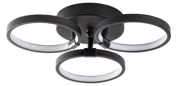 Opviq Stropní LED svítidlo Halka černé