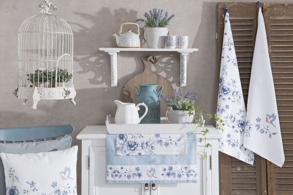 Ubrus na stůl Early Bird - 150*150 cm - Clayre & Eef