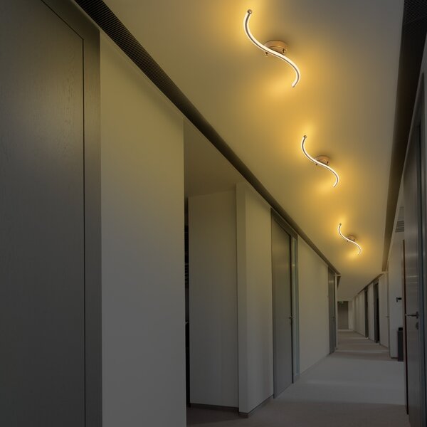 Opviq Stropní LED svítidlo Yilan zlaté