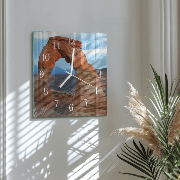 Skleněné hodiny Velký kaňon zskb-30x30-00087141