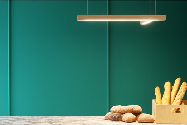 Led 40 - čtyřka, Provedení dub, Barva světla 2700 K - teplá bílá Tunto