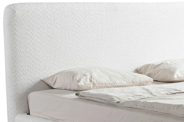 ČALOUNĚNÁ POSTEL, 140/200 cm, krémová MID.YOU - Postele s úložným prostorem, Online Only