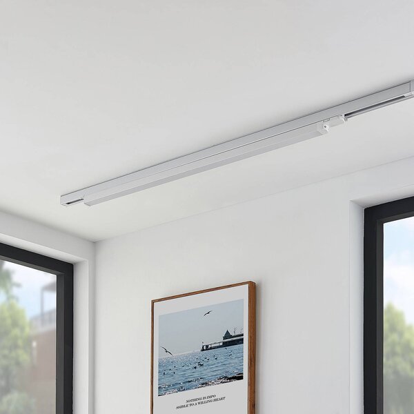 Arcchio Harlow LED kolejnicové světlo, bílé, 109 cm, 4 000 K, Bílá / opál, Pracovna / kancelář, Hliník, Moderní