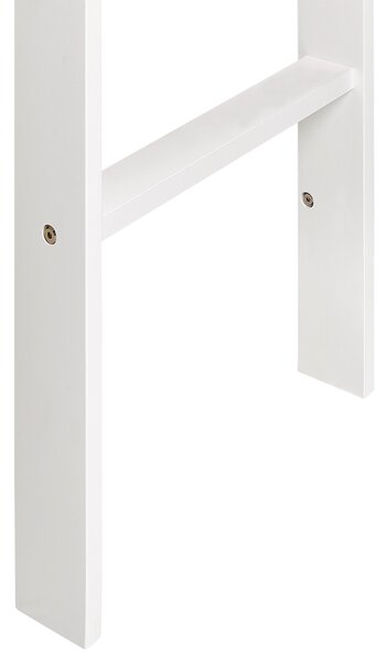 Zvýšené lůžko Dřevo PEIPIN 90 x 200 cm Bílá