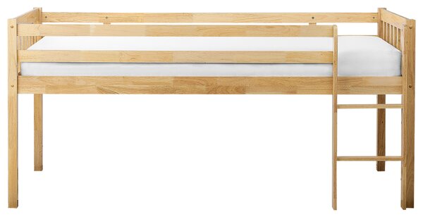 Zvýšené lůžko Dřevo PEIPIN 90 x 200 cm Světle hnědá