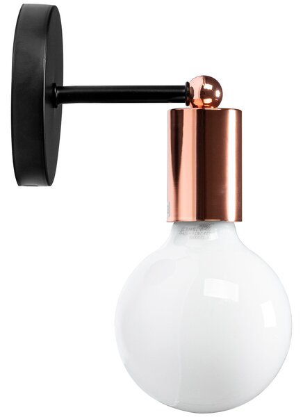 Toolight Nástěnná lampa kovová Kinkiet, růžové zlato 392205