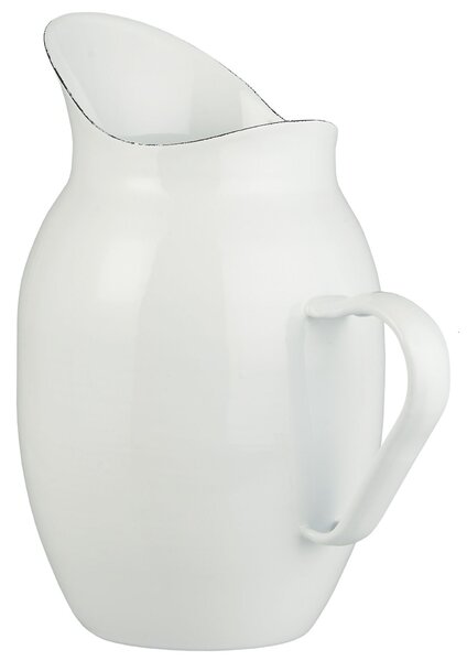 Smaltovaný džbán White 2,5 l