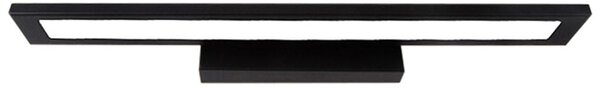 Toolight - LED nástěnná lampa nad zrcadlo 40cm 7W, 560lm, APP839-1W, černá, OSW-06664