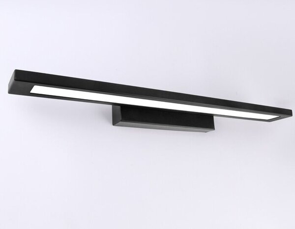 Toolight - LED nástěnná lampa nad zrcadlo 40cm 7W, 560lm, APP839-1W, černá, OSW-06664