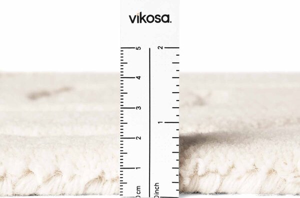 Vikosa, Kusový koberec Vikosa Arcura 106269 Cream White, 120x180, bílá, ložnice