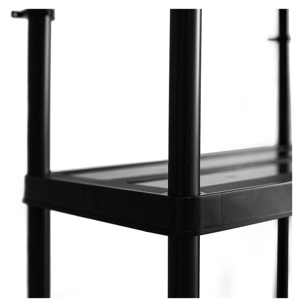 Plastový regál 180x74x40 cm 5 polic DRABEST RP50