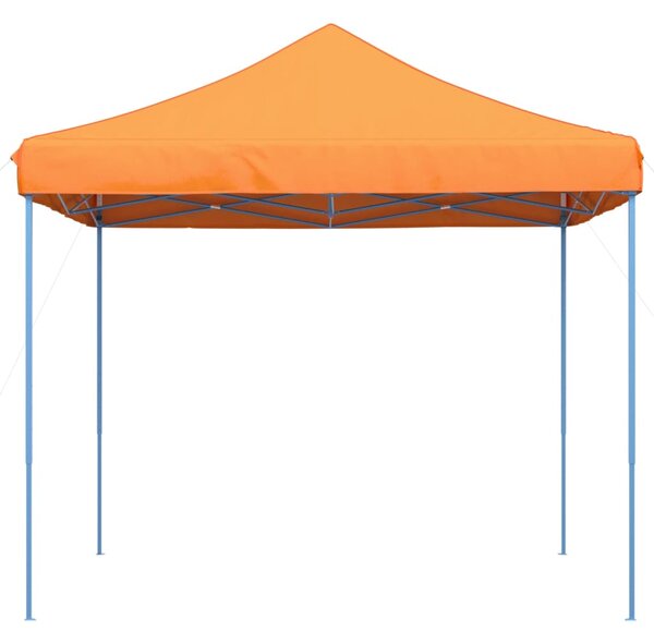 Skládací party stan pop-up oranžový 292 x 292 x 315 cm