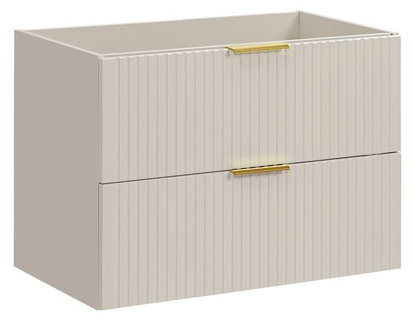 Comad Adel Cashmere skříňka 80x46x57 cm pod umyvadlo závěsná béžová ADEL CASHMERE 82-80-2S