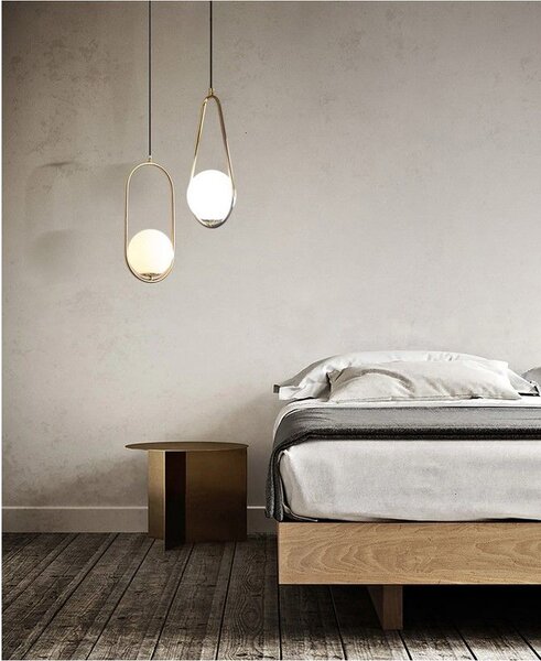 Toolight - Stropní svítidlo 1xE27 60W APP472-1CP, zlatá, OSW-00650