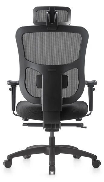 Kancelářská ergonomická židle NATUS Q24 – síťovaná, nosnost 180 kg, záruka 3 roky černá