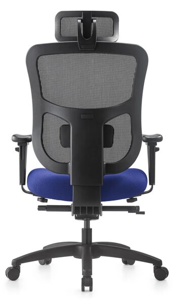 Kancelářská ergonomická židle NATUS Q24 – síťovaná, nosnost 180 kg, záruka 3 roky černá