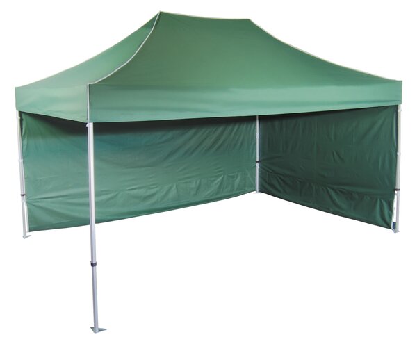 Nůžkový stan 3x4,5m hliníkový hexagon, Žlutá