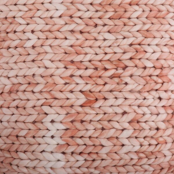 Růžovo - bílý polštář s výplní Floriano pink - 45*45cm - Collectione