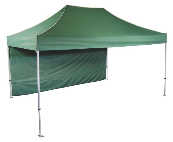 Nůžkový stan 3x4,5m hliníkový hexagon, Žlutá