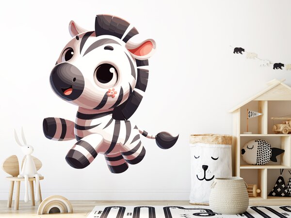 Roztomilá zebra arch 38 x 45 cm