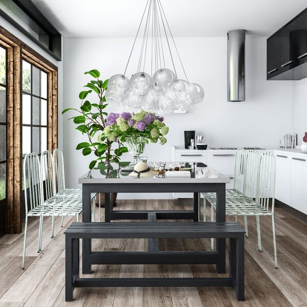 Toolight - Závěsné svítidlo skleněné koule 13xG4 25W, APP561-13CP, chromová, OSW-08237