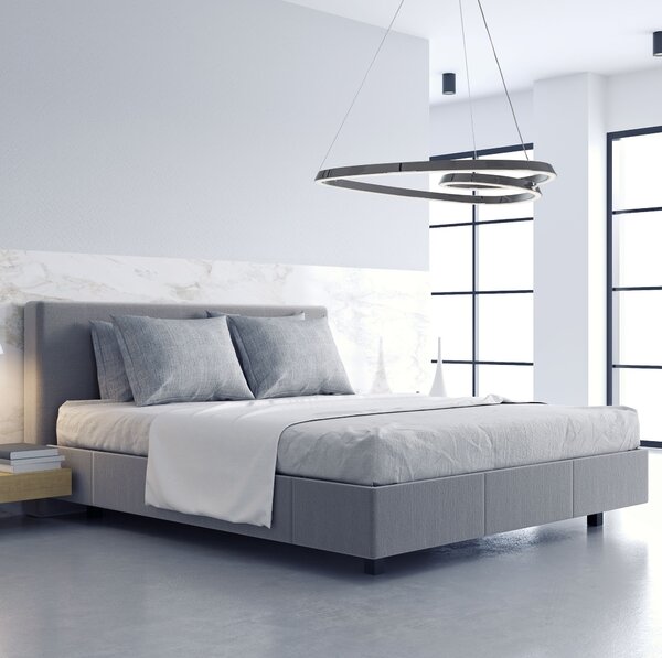 Toolight Toolight, Moderní LED stropní svítidlo + dálkové ovládání APP7798-cp, chrom, OSW-05503