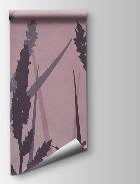 Fototapeta Silueta vysoké trávy, Přírodní fototapety, Populární fototapety - Tapeko.co.cz