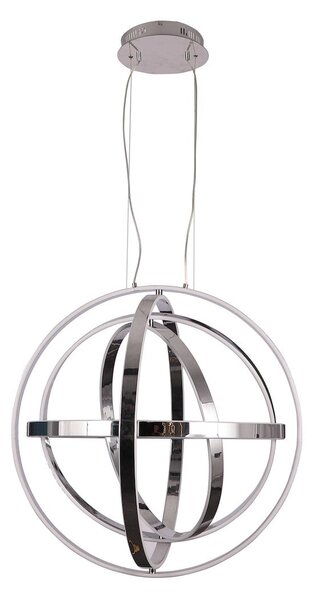 Závěsné LED svítidlo Copernicus, 5x LED 180w, 3000k, ch