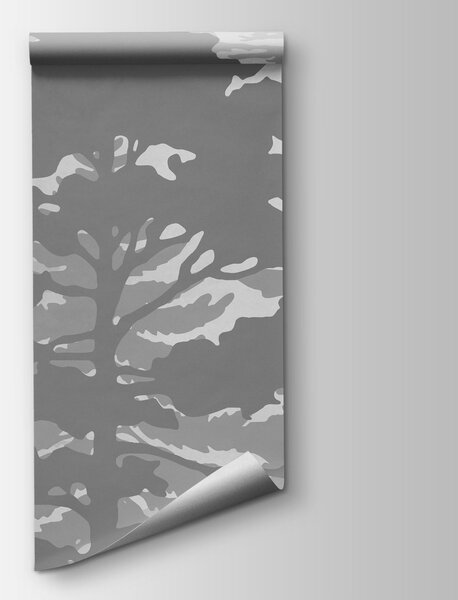 Fototapeta Skupina stromů v lese, Přírodní fototapety, Populární fototapety - Tapeko.co.cz