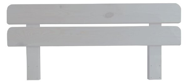 Dětská patrová postel z masivu borovice HONZA - 200x90 cm - šedá