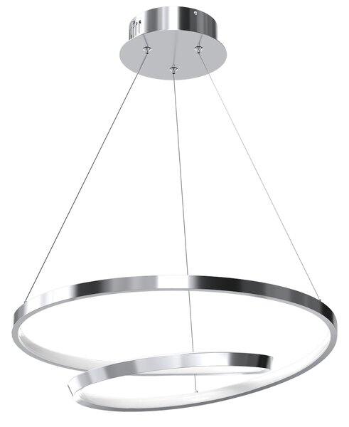 Závěsné LED svítidlo Lucero, 1x LED 48w, 4000k, ch