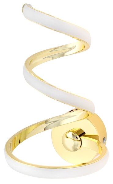 Toolight - LED nástěnná lampa SPRING UP APP830-W, zlatá, OSW-09182