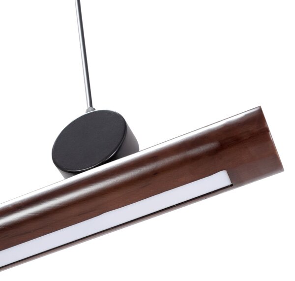 Toolight - LED stropní lampa APP969-1CP, hnědá-černá mřížka, OSW-07002