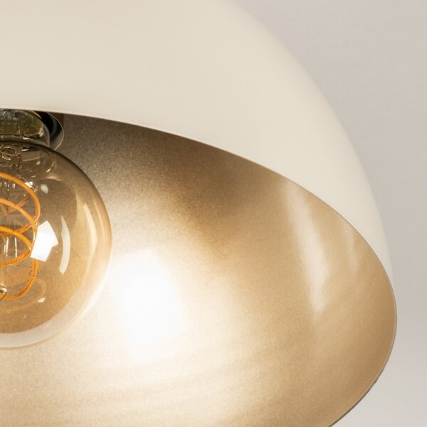 Stropní designové svítidlo do kuchyně Magna 30 Taupe and Gold (LMD)