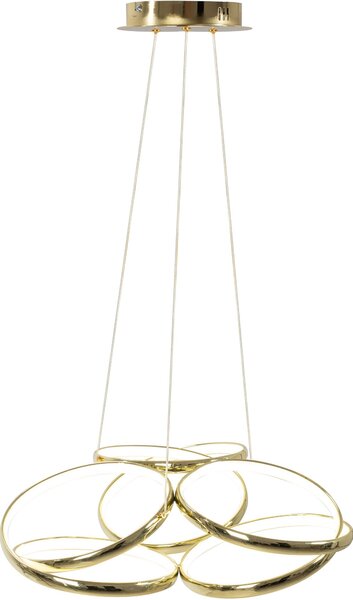 Toolight - LED závěsné svítidlo APP794-CP + dálkové ovládání, zlatá, OSW-04021