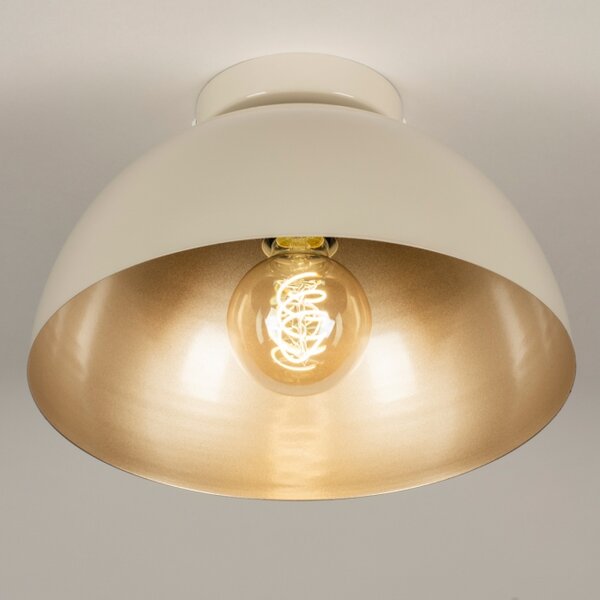 Stropní designové svítidlo do kuchyně Magna 30 Taupe and Gold (LMD)